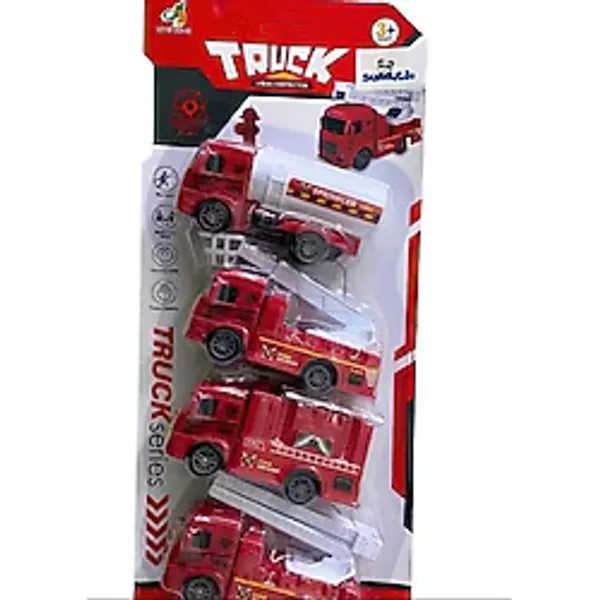 Xy328-B4/Xy338-B4/Xy348 4Lü Mini Oyuncak Kamyon Set 1 Adet Fiyatıdır
