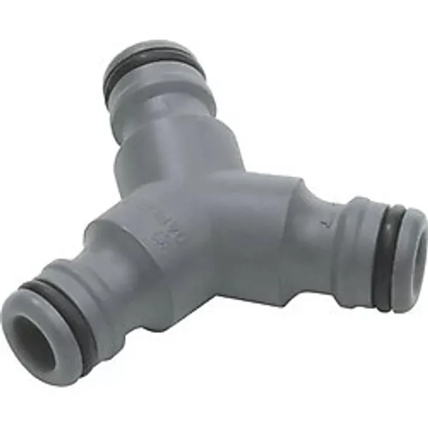 Y Şeklinde 2'li Hortum Bağlantı Aparatı 19mm