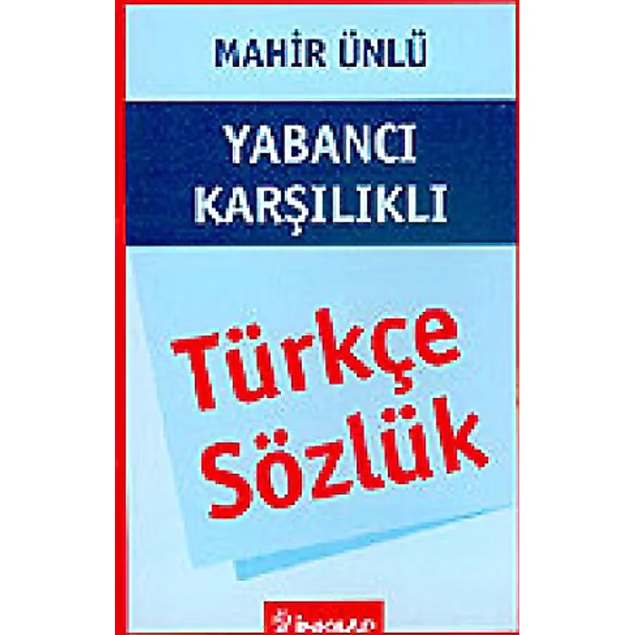 Yabancı Karşılıklı Türkçe Sözlük İnkılap Kitabevi