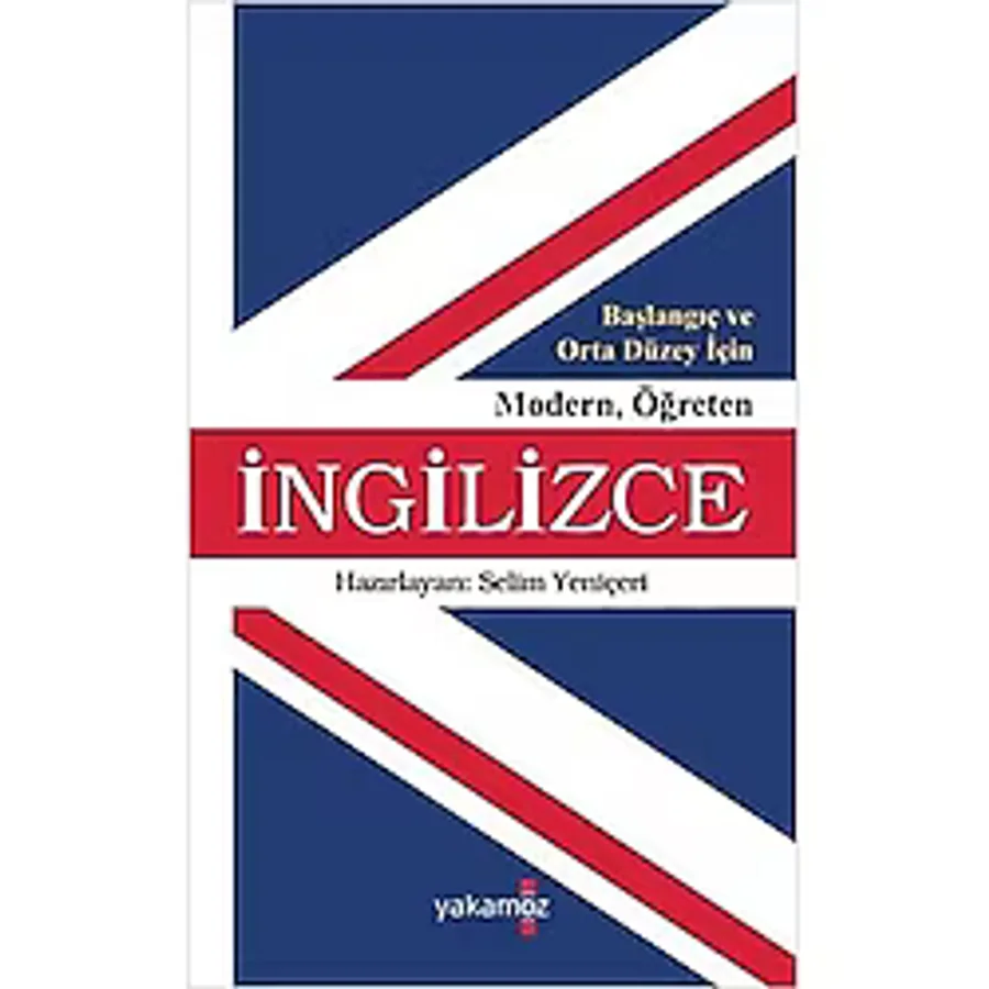 Yakamoz Yayınları İngilizce Eğitim Kitabı - Başlangıç ve Orta Seviye, Modern Yöntemlerle Tüm Yaşlar İçin Kapsamlı Kaynak