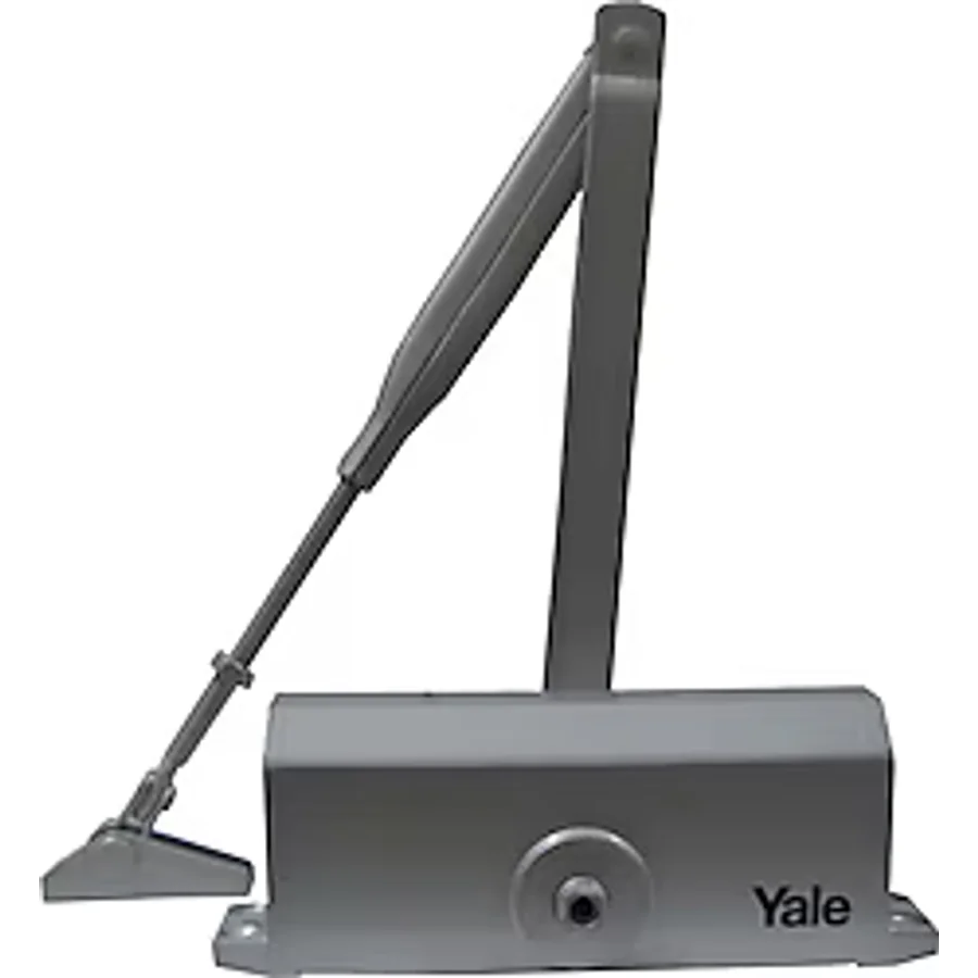 Yale 300 Dar Tip 2-4 Montaj Ayarlı Gümüş Kapı Hidroliği