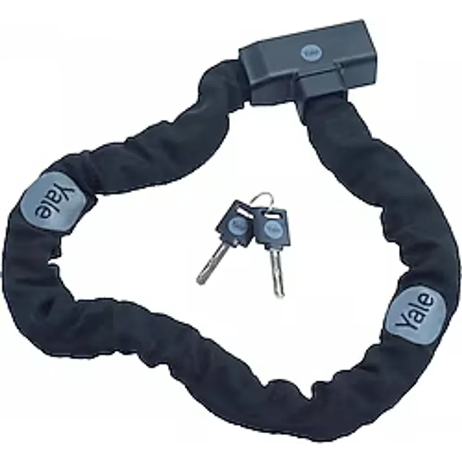 Yale Essential Zincirli Bisiklet Kilidi 900mm Anahtarlı YCHK08902