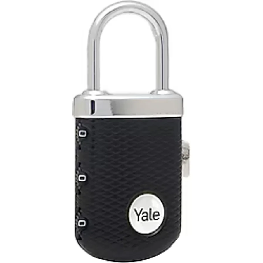 Yale YP3/31/123/1K Siyah Şifreli Asma Kilit