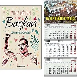 Yalnız Değilsin ve Başkan Gemici Duvar Takvimi-YHBYH
