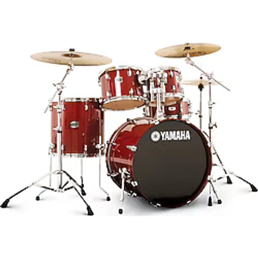 Yamaha Stage Custom Birch 5 Parça Cranberry Red Akustik Davul Seti