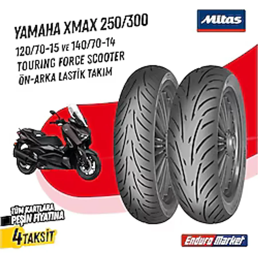 Yamaha Xmax 250 / 300 Mitas Tourıng Force Sc Lastik Takımı