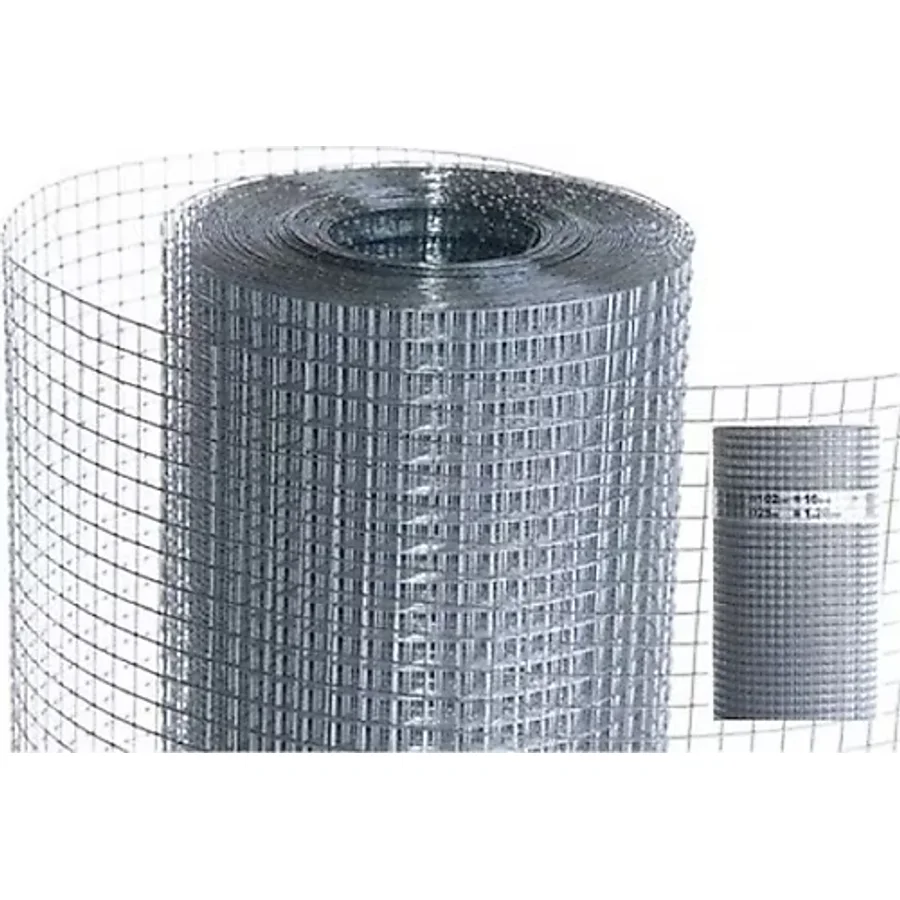 Yamanlar - 12x12mm Göz Aralıklı Galveniz Puntalı-kafes Teli-kümes Teli 100cmx 5m Uzunluğunda