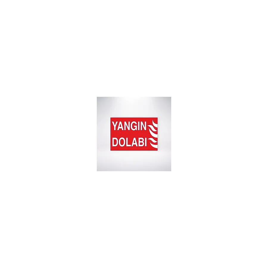 Yangın Dolabı Sticker 20X28 Cm