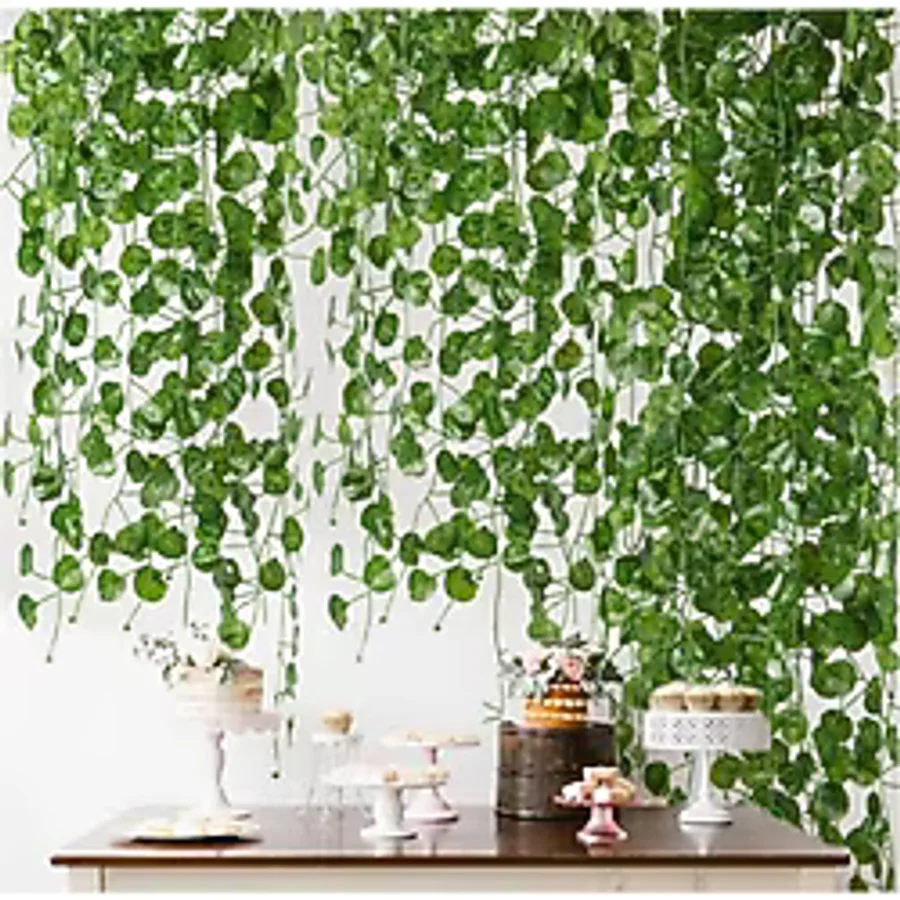 YAPAY ÇİÇEKÇİNİZ Yapay Sarmaşık 12'li Uzunluk 2 Metre 30 Cm