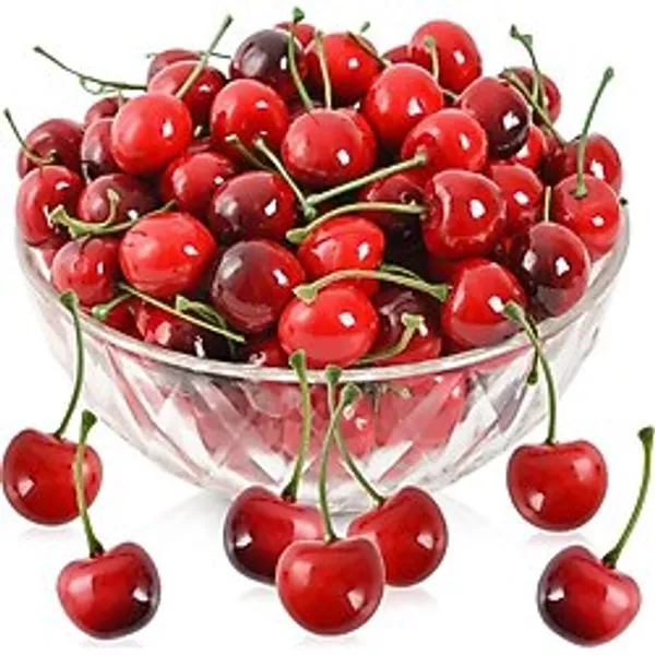 Yapay Kiraz Kırmızı 20li Paket Yapay Meyve
