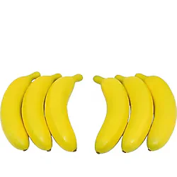 Yapay MUZ 6lı Paket Aşırı doğal 1. Kalite Yapay Meyve