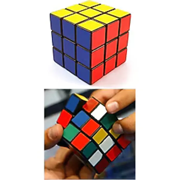 Yapboz Küp Puzzle Zeka Küpü Çocuk Gelişim Eğitici Zeka Oyunu Rubik