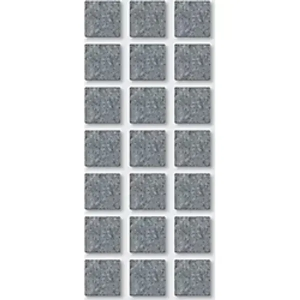 Yapışkanlı Zemin Koruyucu Keçe 30x30 mm (21'li PAKET) Masa Sandalye Mobilya Koltuk Ayak Keçesi Kare