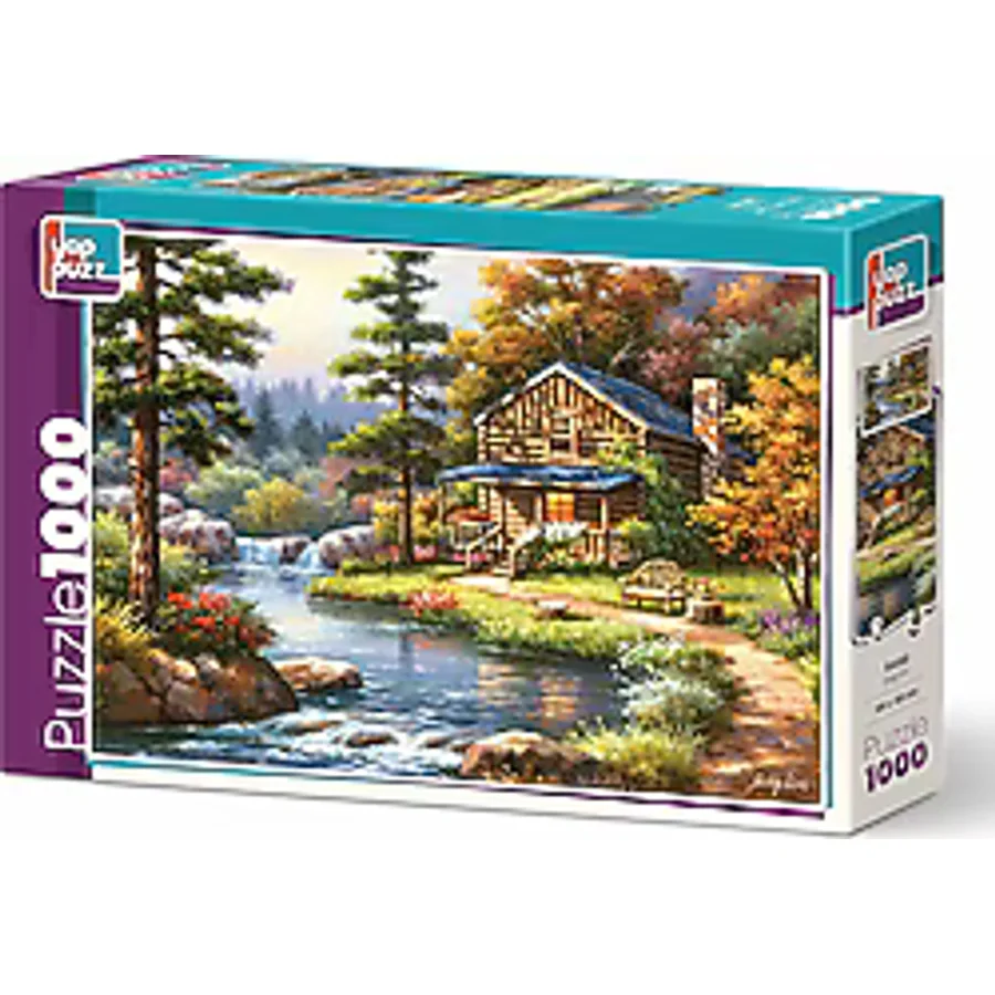 Yappuzz Dağ Evi 1000 Parça Puzzle