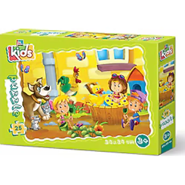 Yappuzz Havuz Keyfi 25 Parça Çocuk Puzzle