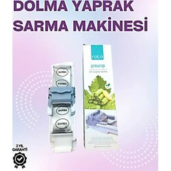 Yaprak Sarma Makinesi - Üzüm, Lahana ve Pazı İçin Otomatik Sarım Kolaylığı.