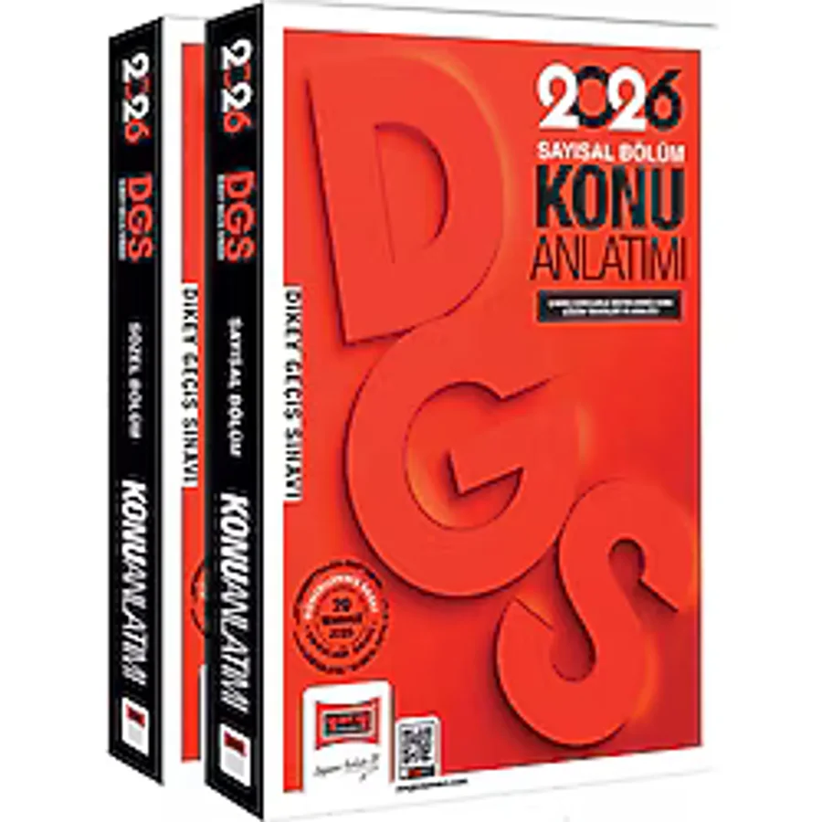 Yargı 2026 DGS Sayısal-Sözel Yetenek Konu Anlatımlı Modüler Set (2 Cilt) Yargı Yayınları