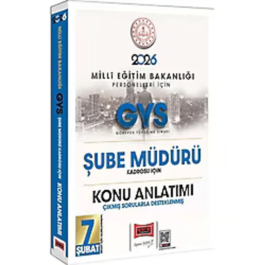 Yargı 2026 Gys Meb Milli Eğitim Bakanlığı Şube Müdürü Konu Anlatı
