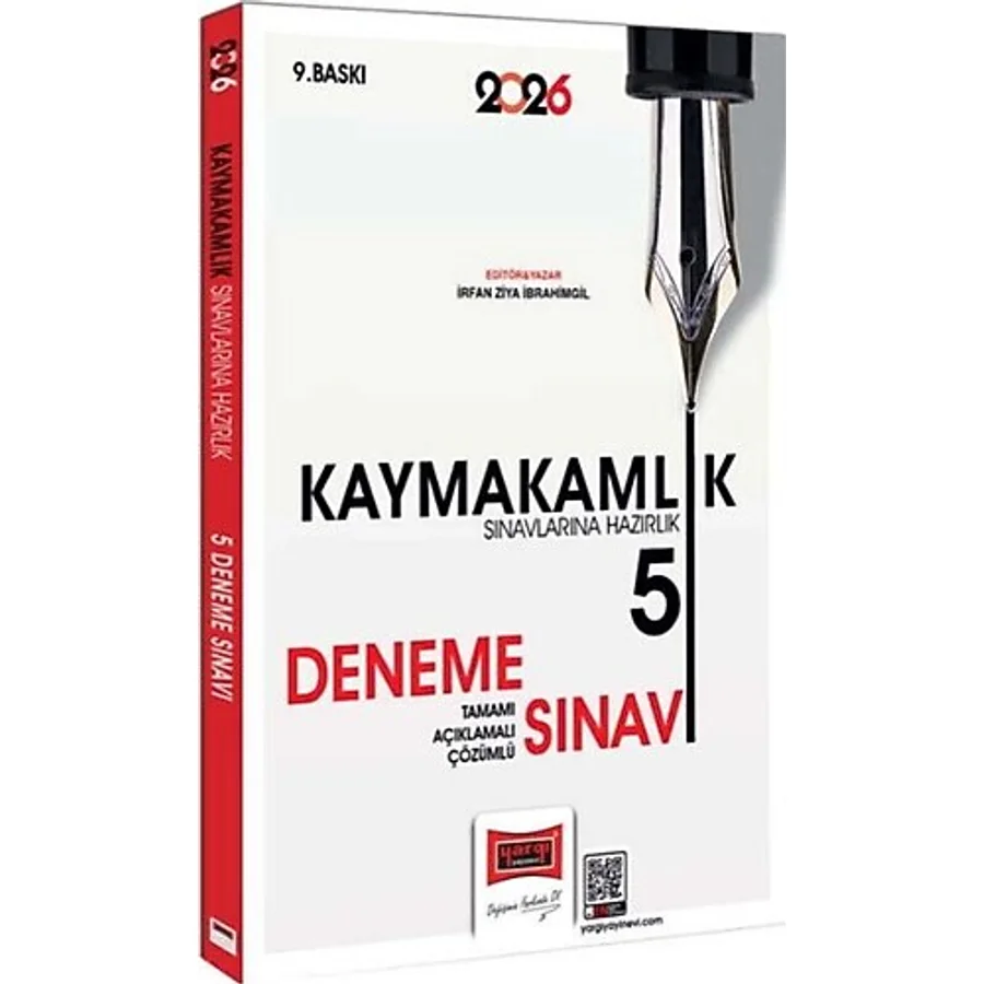 Yargı Yayınları 2026 Kaymakamlık Sınavlarına Hazırlık 5 Deneme Sınavı