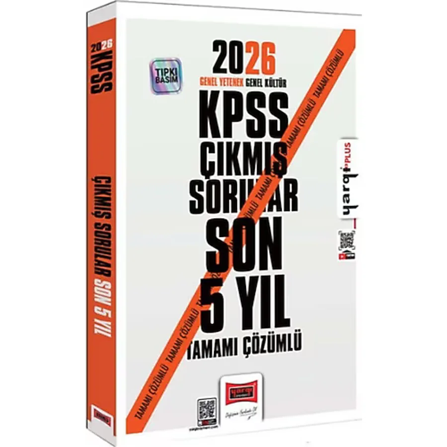 Yargı Yayınları 2026 KPSS Genel Kültür Genel Yetenek Tüm Dersler Tamamı Çözümlü Son 5 Yıl Çıkmış Sorular