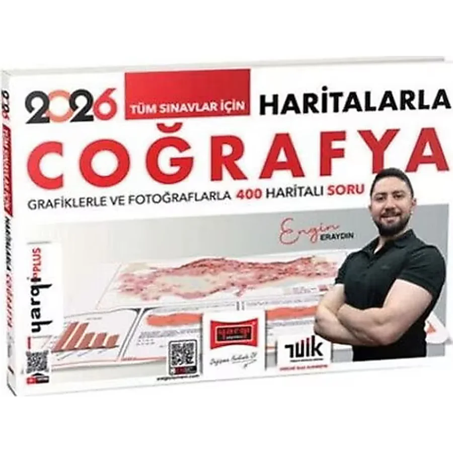 Yargı Yayınları Tüm Sınavlar İçin Haritalarla Coğrafya Grafiklerle ve Fotoğraflarla 400 Haritalı Soru 2026
