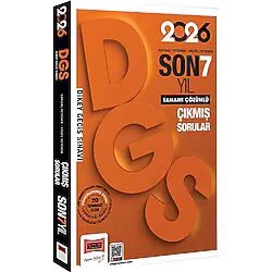 Yargı Yayınları Yargı Yayınları 2026 DGS Sayısal-Sözel Yetenek Son 7 Yıl Çıkmış Sorular