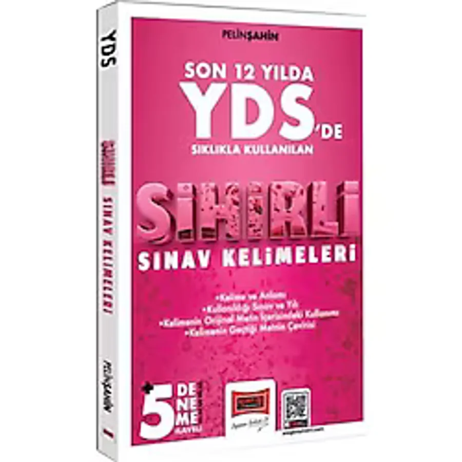Yargı Yayınları Yds İçin Son 12 Yılda Sıklıkla Kullanılan Sihirli Sınav Kelimeleri +5 Deneme İlaveli