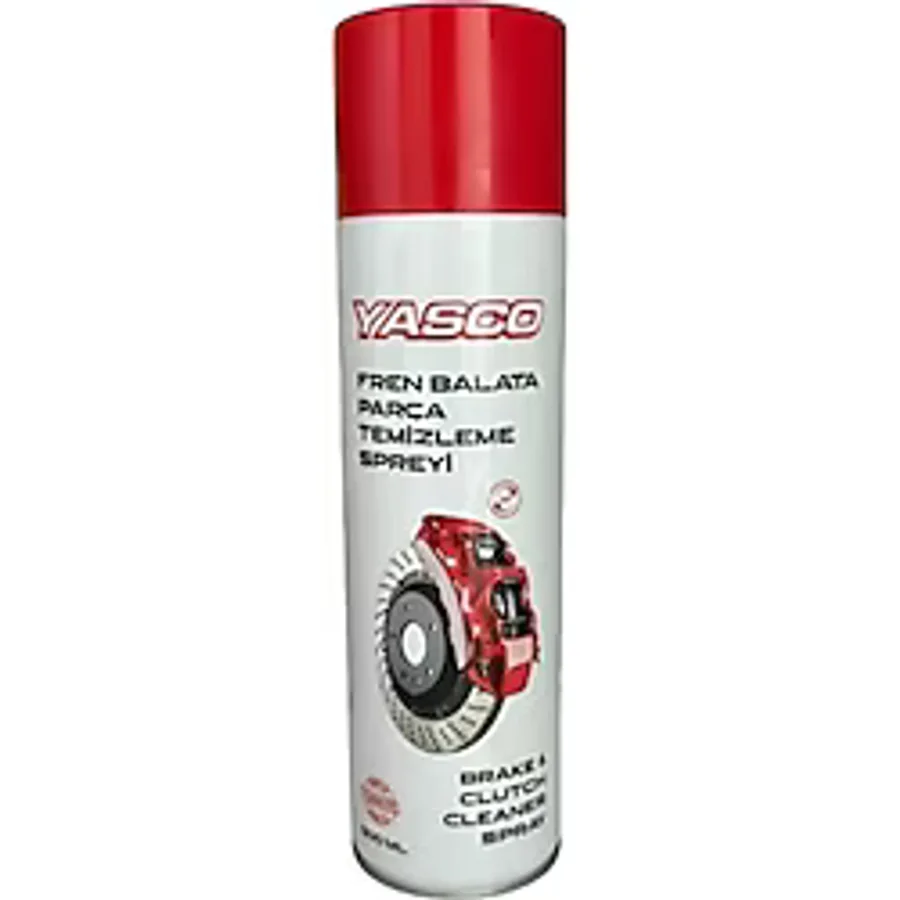 Yasco Fren Balata Temizleme Spreyi 500ML
