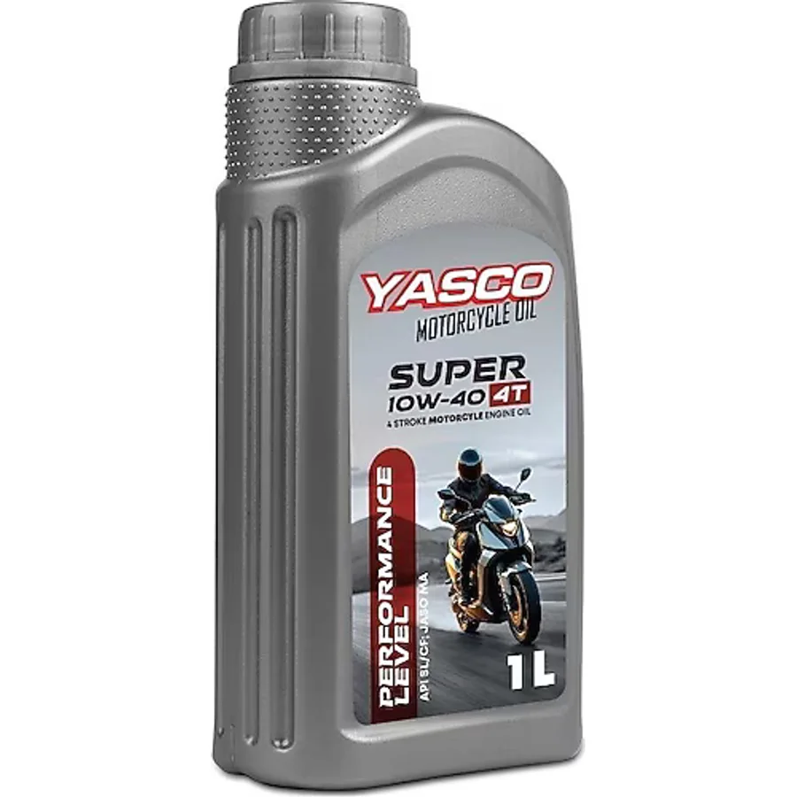 Yasco Super 10W40 4T 1 lt Motosiklet Yağı