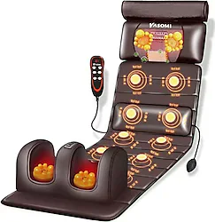 Yasomi Relaxon X10 Isıtmalı Masaj Yatağı
