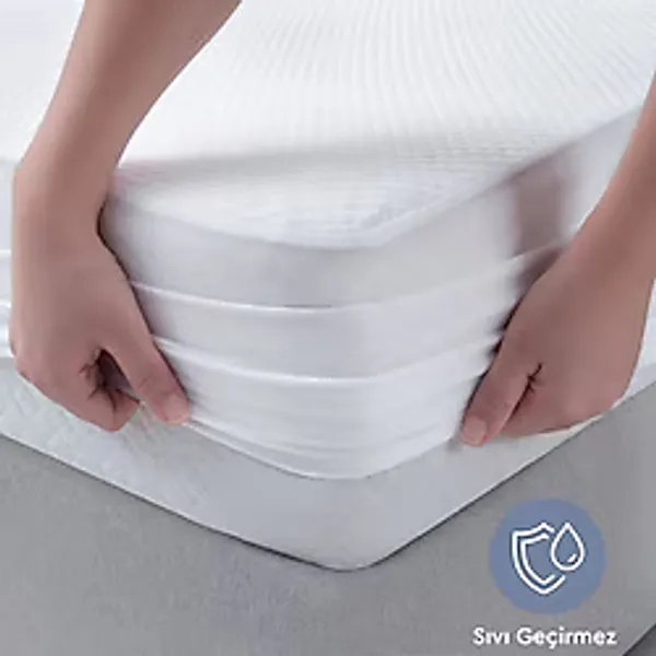 Yataş Bedding Eco Dormy Sıvı Geçirmez Alez Sıvı Geçirmez Yapısı ile Ekstra Koruma 60X120 cm