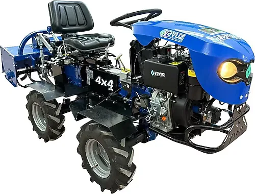 Yavuz Y600SX PRO 12 Hp 4x4 Mini Dizel Bahçe Traktörü