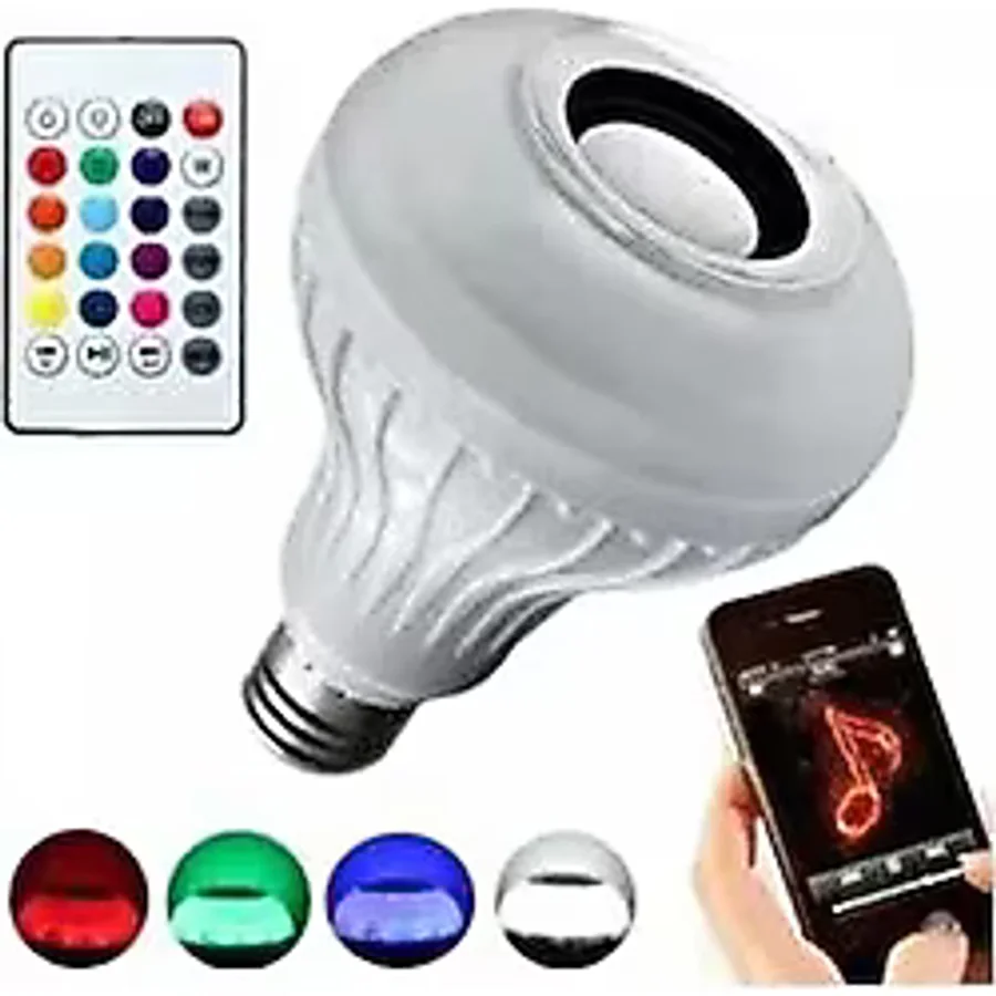 Yayıncı LED Ring Light Youtuber Light Stüdyo Işığı Akrobat Selfie LED Masa Lambası Bluetooth - Beyaz