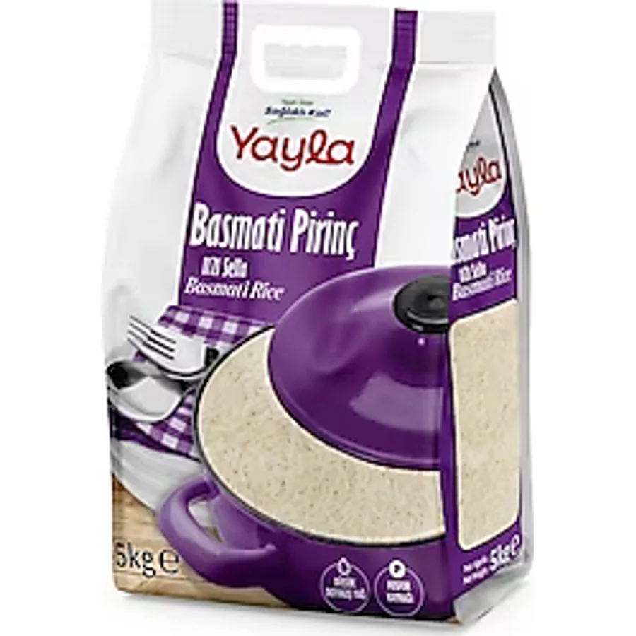 Yayla 1121 Sella Basmati Pirinç 5 kg