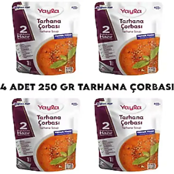 Yayla 4 Adet Tarhana Çorbası Hazır Yemek