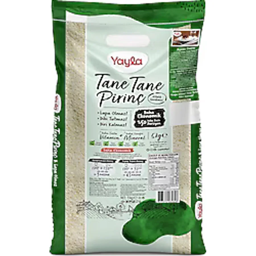 Yayla Dökme Çuval Tane Tane Pirinç 5 kg