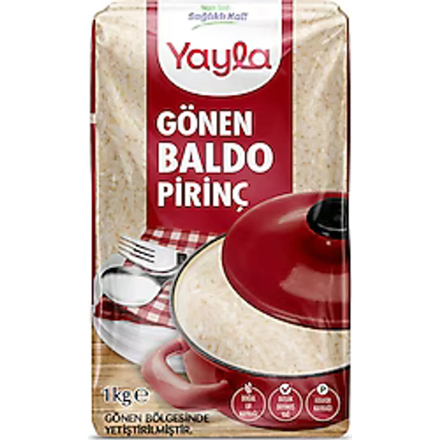 Yayla Gönen Baldo Pirinç 1 kg