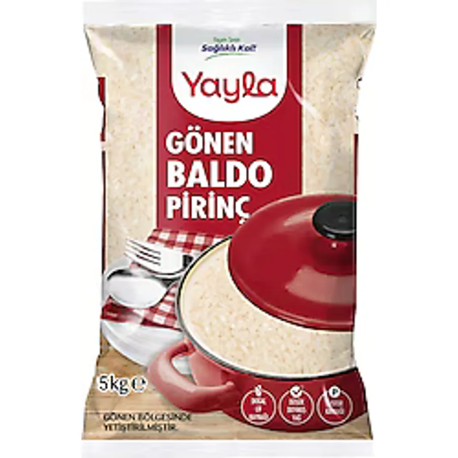 Yayla Gönen Baldo Pirinç 5 kg