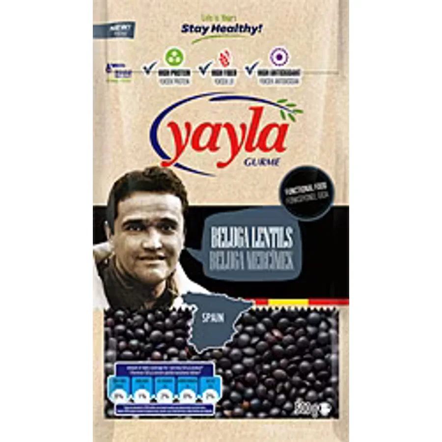 Yayla Gurme Beluga Mercimek 500 gr