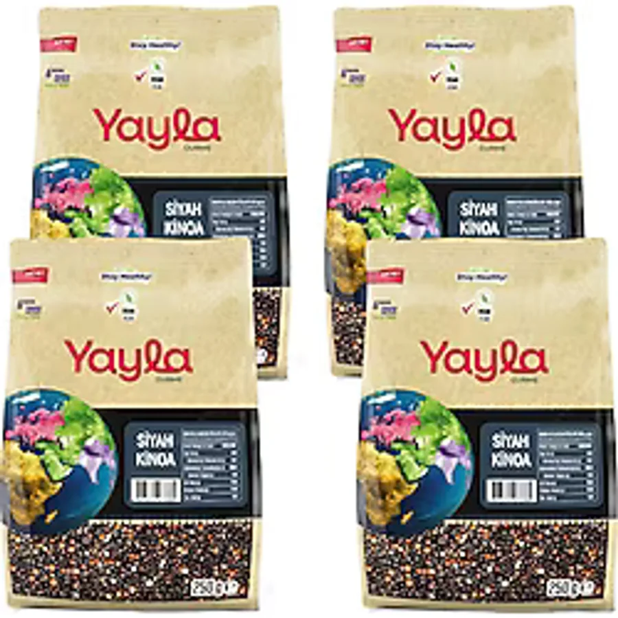 Yayla Gurme Siyah Kinoa 250 gr x4