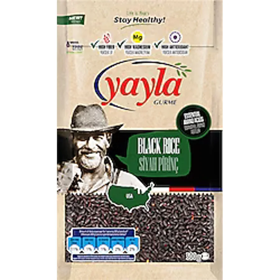 Yayla Gurme Siyah Pirinç 500 gr