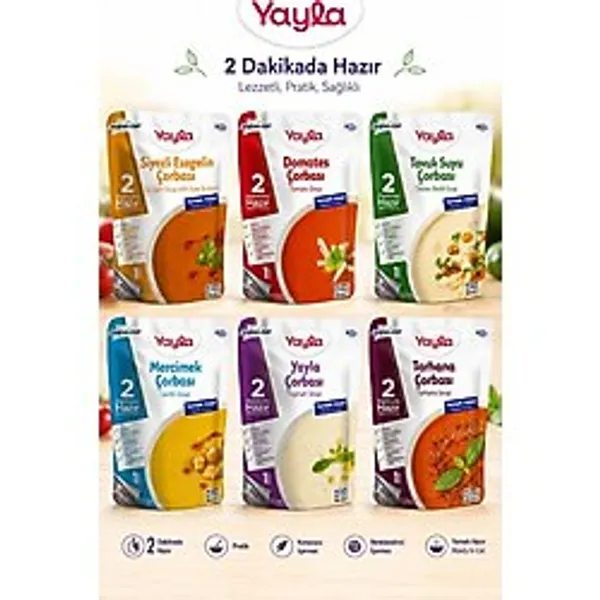 Yayla Hazır Karma Çorba Çeşitleri 6x250 Ml