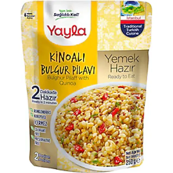 Yayla Hazır Kinoalı Bulgur Pilavı 250 gr