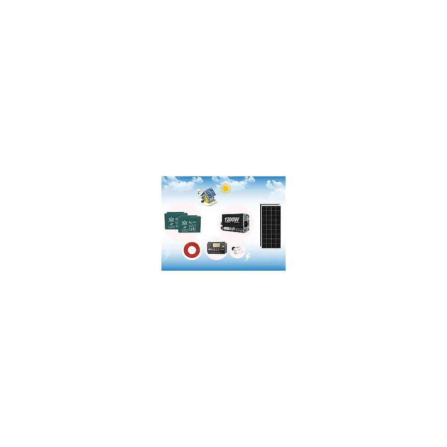 Yayla Karavan Bahçe Solar Sistem Mini Buzdolabı, LED Tv, Aydınlatma Güneş Enerji Sistemi