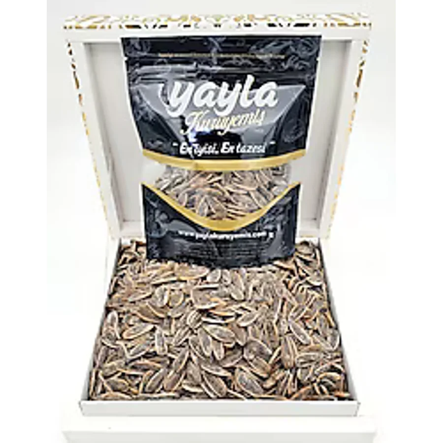 Yayla Kuruyemiş Siyah Kavrulmuş Ay Çekirdeği 1 kg