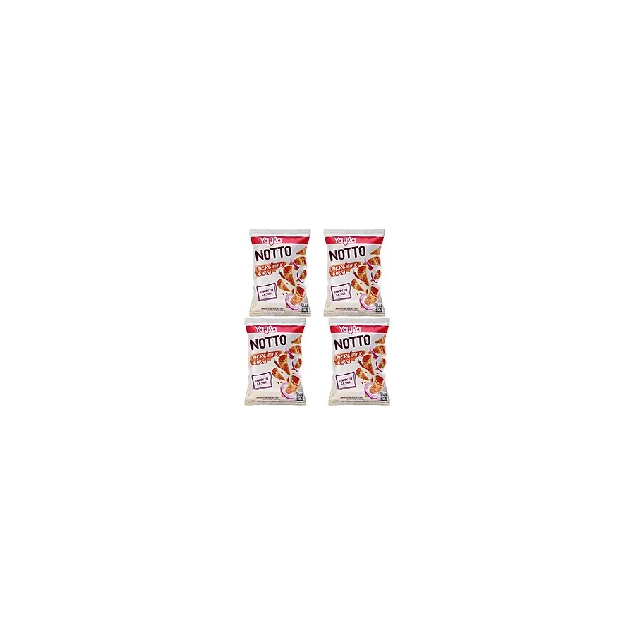 Yayla Notto Barbekü Çeşnili Mercimek Cipsi 55 g x4