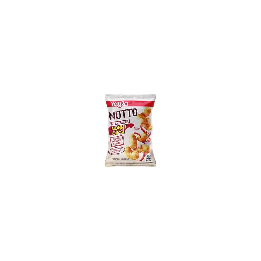 Yayla Notto Kajun Baharat Çeşnili Nohut Cipsi 55 gr