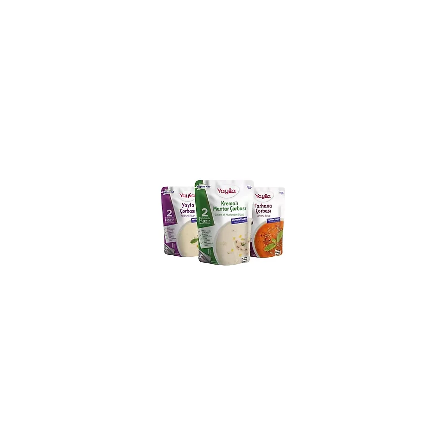 Yayla Yemek Hazır Çorba 3'Lü Karma Paket 2