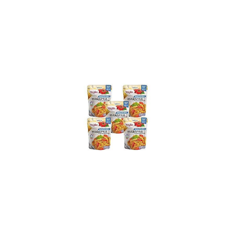 Yayla Yemek Hazır Napoliten Soslu Makarna 250 gr x5