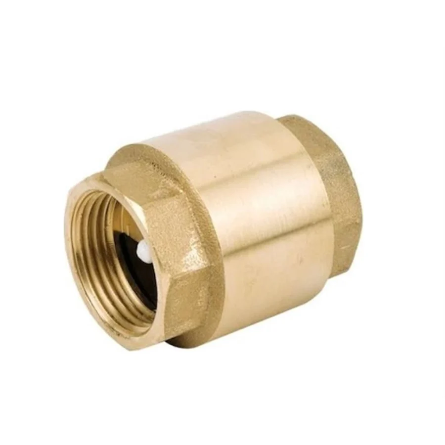 Yaylı Dik Çekvalf 1 1/4'' Sarı